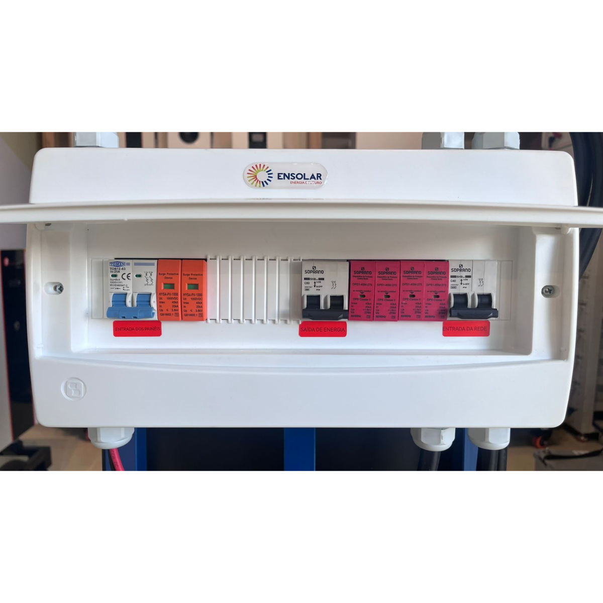 Kit Solar Off-Grid Deye 6000W + Bateria de Lítio SE-F5 5,12kWh