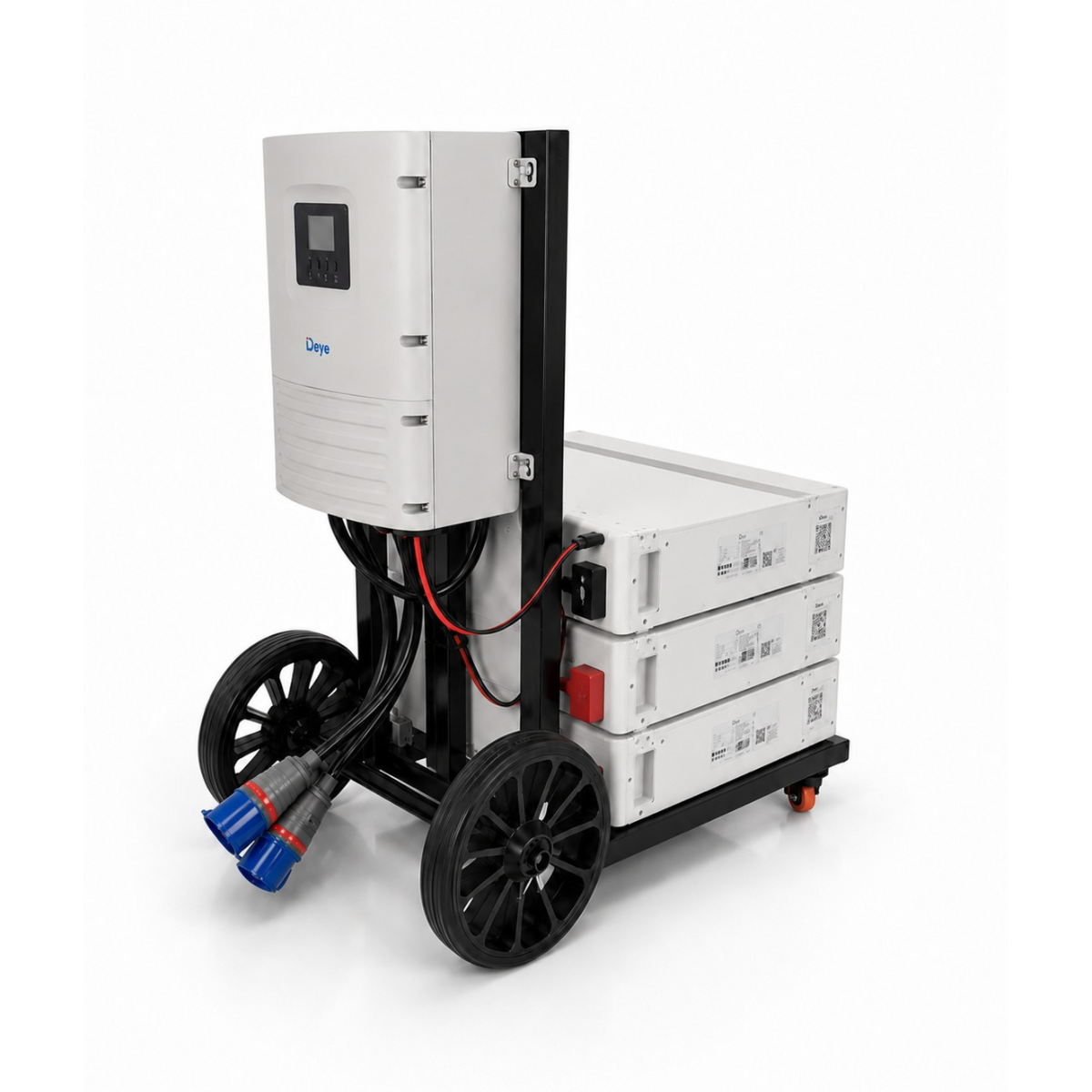 Kit Solar Off-Grid Deye 6000W + Bateria de Lítio SE-F5 5,12kWh