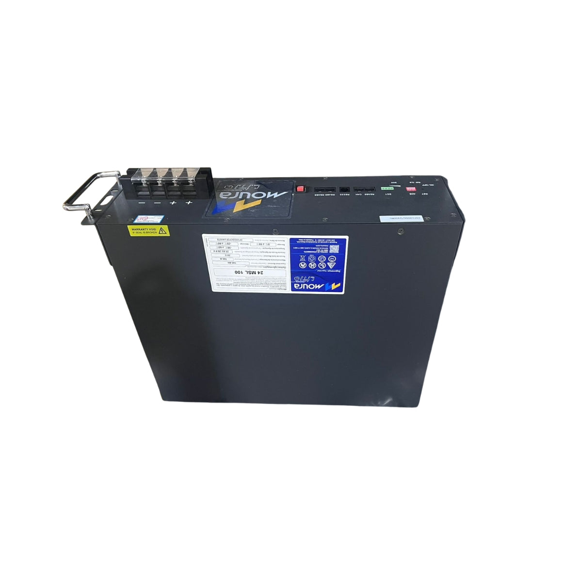 Bateria Moura Solar Lítio 24V 100Ah – 2.400Wh | Modelo 24MSL100