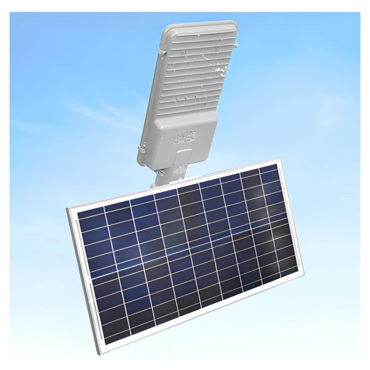 Luminária Solar para Poste 200 W com Bateria de Lítio 20 Ah 3,2 V – Luz Branco Frio