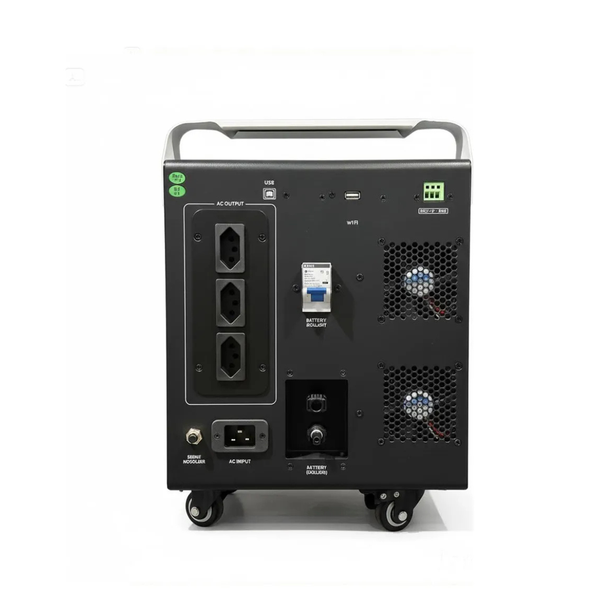 Estação de Energia Solar Portátil MUST HBP18 Series 3000W | Inversor Senoidal Puro com MPPT Integrado
