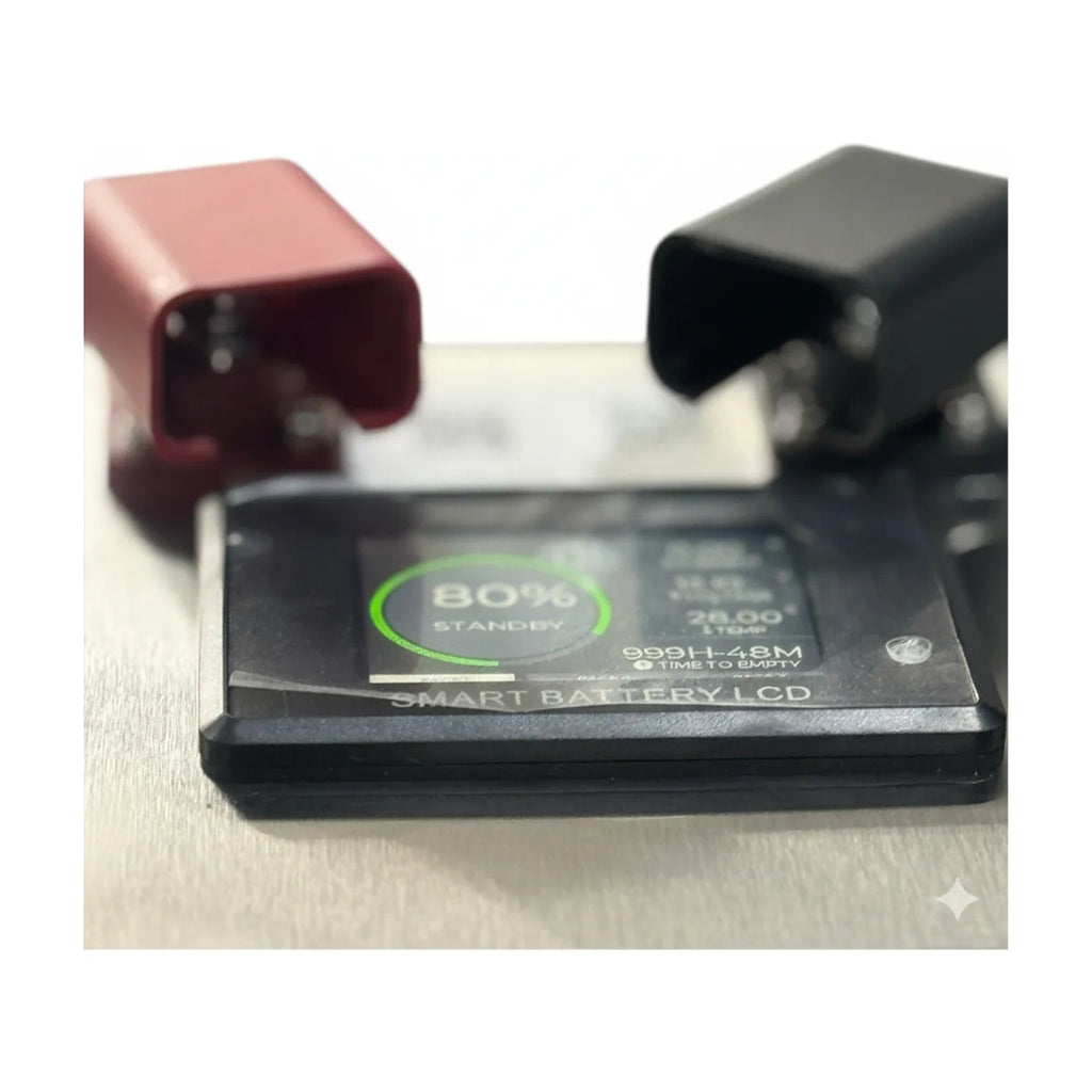 Bateria de Lítio LiFePO4 Solar 12,8 V 100 Ah com BMS e Display Touch