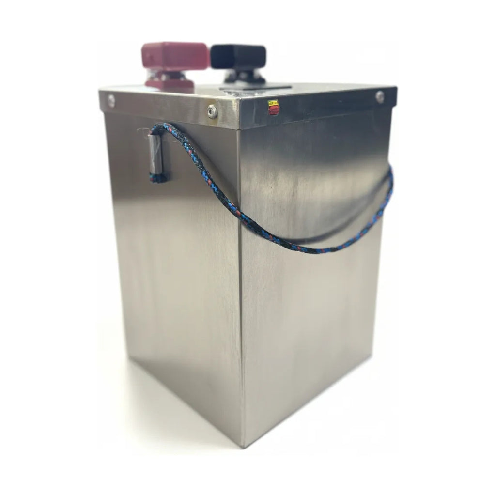 Bateria de Lítio LiFePO4 Solar 12,8 V 100 Ah com BMS e Display Touch