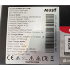 Gerador de Energia Portátil 3.000 Wh 25,6 V com Bateria de Lítio