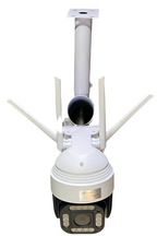 Câmera Segurança Bat Solar 30a Wifi Ip65 Hd 12v C/ Placa 40w Cor Branca