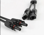 Conector Mc4 Y 2x1 Via Duplo P/ Ligação Paralelo Painel Par