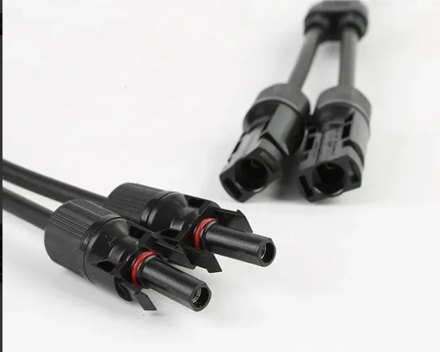 Conector Mc4 Y 2x1 Via Duplo P/ Ligação Paralelo Painel Par