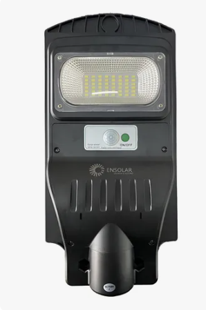 Luminária Refletor Led Solar 30w - Bateria Lítio Preto Branco-frio