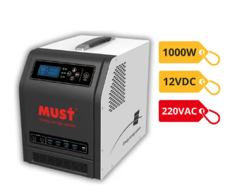 Kit Bateria Solar Must 12v 100ah - Painel 120w (brinde)