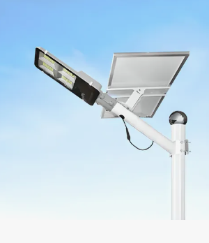 Luminária 200w Solar Led Bat 20 Ah Litio C/ Placa 28w Branco