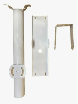 Luminária 200w Solar Led Bat 20 Ah Litio C/ Placa 28w Branco